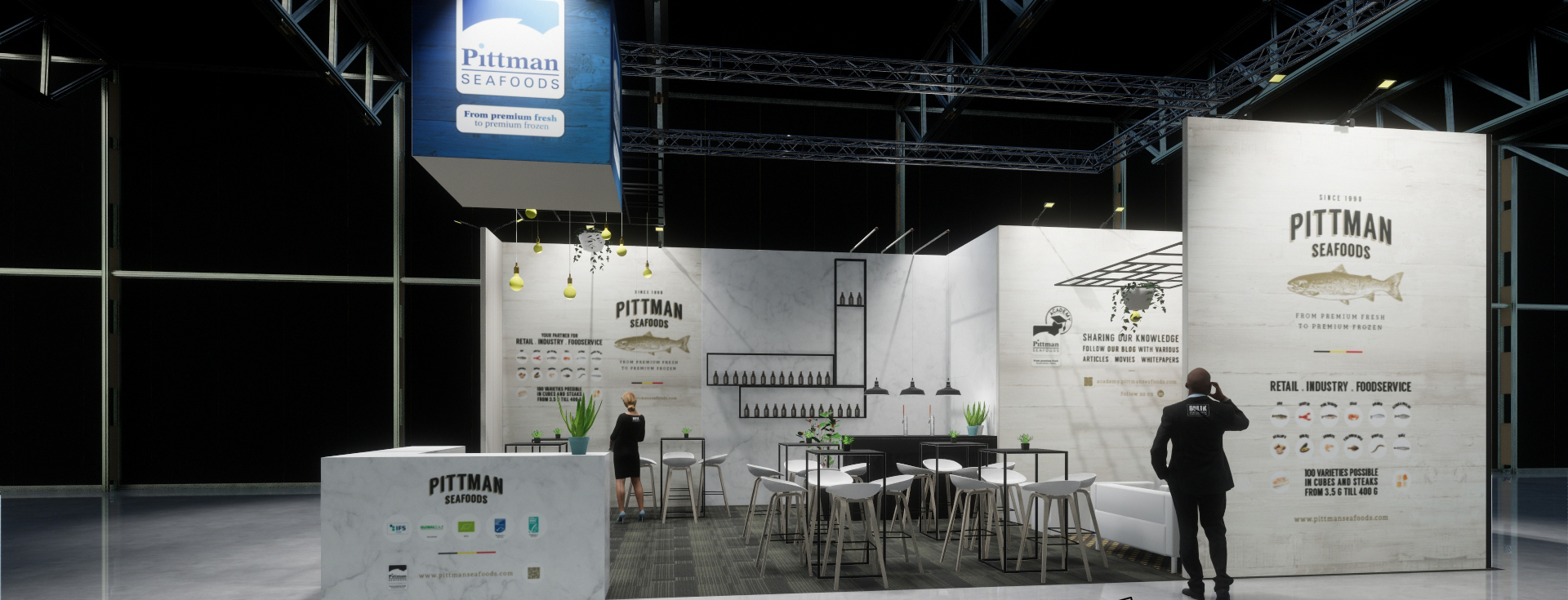 Pittman Seafoods – long-term supporter of the world’s biggest seafood expo